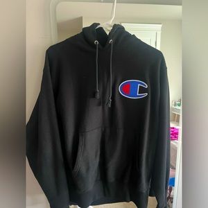 Champion black hoodie